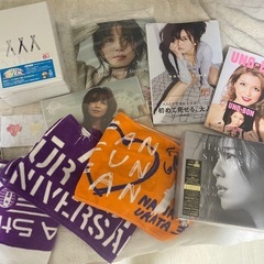 直筆サイン2点宇野実彩子AAAグッズまとめ売りの画像
