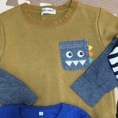 100cmロンT.トレーナー6枚セットの画像