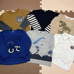 100cmロンT.トレーナー6枚セット