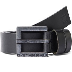 G-STAR RAW ブラック レザー ベルト