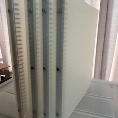 リングファイル　30穴　半透明　4冊セット