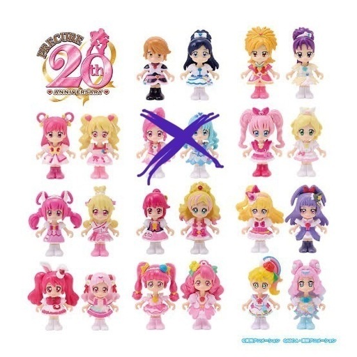 【未開封】バンダイ プリキュアオールスターズ 20周年記念 プリコーデドール　プリキュア