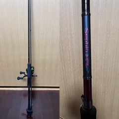 サービス有り　激安　超美品中機種シマノ　エギングタックルと釣り用品セット　の画像