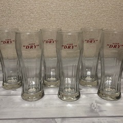アサヒビール 
スーパードライ ロゴ入り　ビールタンブラー
