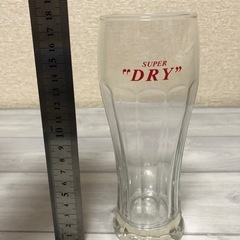アサヒビール 
スーパードライ ロゴ入り　ビールタンブラーの画像