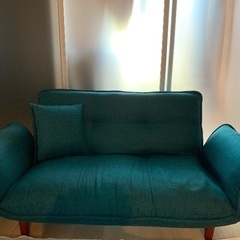 2人掛けソファ売りますの画像