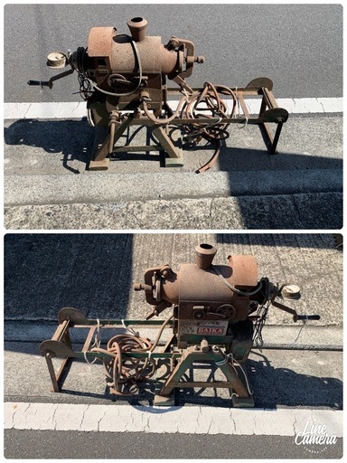 【取引中】昭和レトロ　BAIKA 梅花 ポン菓子機