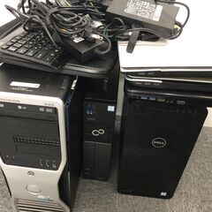 ノートPCｘ３台 　デスクPCｘ３台　　アダプタなどの画像