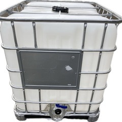 1トンタンクコンテナ☆雨水保管・災害・廃棄物箱【1000L】の画像