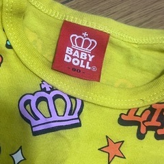 baby doll⭐︎ロンパース　80の画像