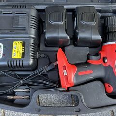 値下げM＆M　ドリル＆ドライバー　DDR-21CL　バッテリー2個付きの画像