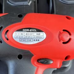 値下げM＆M　ドリル＆ドライバー　DDR-21CL　バッテリー2個付きの画像