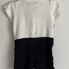 【70cm】半袖タキシード風ロンパース　男の子の画像