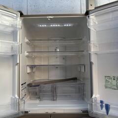 MITSUBISHI 三菱 6ドア 冷蔵庫 525L 自動製 氷ファミリータイプ 良品、2013年製の画像