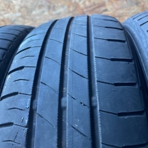 バリ山　　DUNLOP  ダンロップ　LEMANZ V 165/55R15 夏タイヤ　2019年製　15インチ　