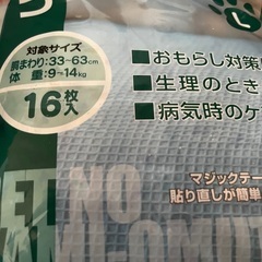 ペットの紙おむつ　24枚の画像