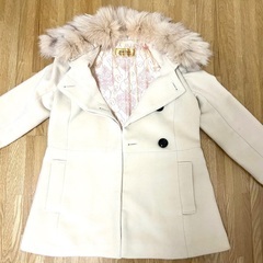 ROYAL PARTY  ロイヤルパーティー　コート　ファー付き...