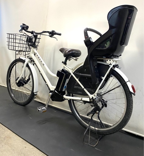 1都4県全域送料無料　業界最長12ヶ月保証　電動アシスト自転車　ブリヂストン　ハイディ2 新型　26インチ　子供乗せ　白色　g101