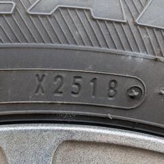 【ソリオ】ロクサーニスポーツホイール165/70R14　スタッドレスタイヤ付の画像