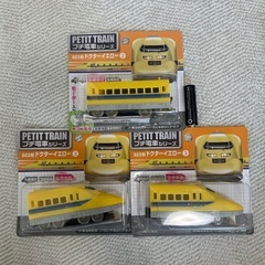 プチ電車シリーズ　ドクターイエロー　鉄道玩具