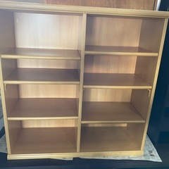 [お話し中]　本棚　ナチュラルの画像