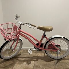 子供用自転車 -  補助輪付き（18インチ） 