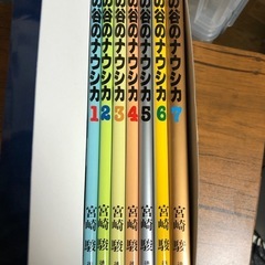 風の谷のナウシカアニメーション・コミックス・ワイド版全7巻の画像