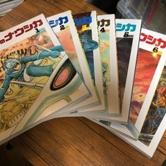 風の谷のナウシカアニメーション・コミックス・ワイド版全7巻の画像