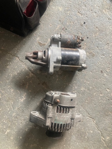 320Vハイゼットオルタネータセルモーター売れました‼️