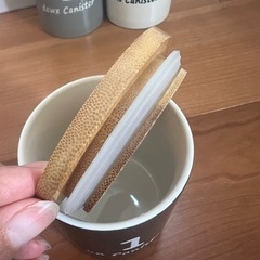 キャニスター　陶器　キッチン雑貨　小物入れ　生活雑貨 食器 コーヒー、ティーの画像