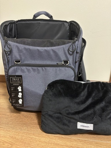 新品未使用 エアバギー 3WAY BACKPACK エアバギーリュック レギュラーサイズ デニム