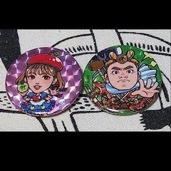 東京駅日テレ屋限定商品トッパーマン缶バッジ