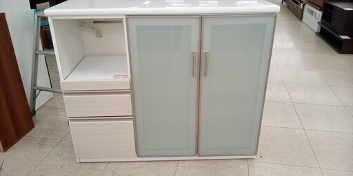 ★ジモティ割あり★ ニトリ ミドルレンジボード 白 H100.5×D50×W120 クリーニング済み TJ8843