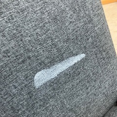 ロ2410-002 ２人掛けソファ チャック式 汚れあり 中古の画像