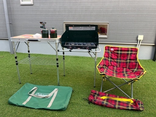 コールマン　キャンプ用品一式　定価約5万円相当