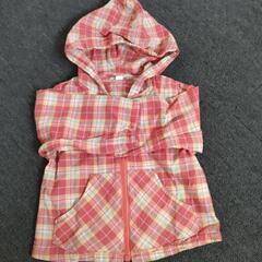 チェック柄羽織りの画像