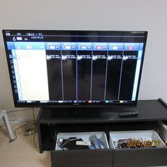ＳＨＡＲＰ液晶テレビＶ６０　２０１２年製　　テレビ台　セット限定...