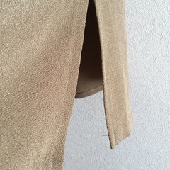 花ちりめん/秋物ロングベスト風ジャケットの画像