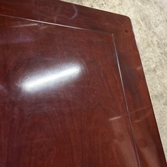 ①茶卓　木製テーブル　の画像