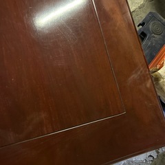 ①茶卓　木製テーブル　の画像