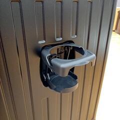 ★ジモティ割あり★ キャリーケース　ブラック　ドリンクホルダー付き　YJ3996の画像