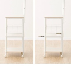 美品　ニトリ　レンジ台の画像