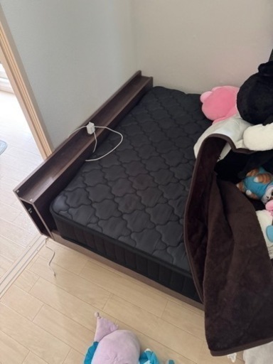 家具 ベッド セミダブルベッド