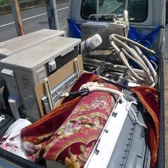 【水戸市 県営双葉台アパート】 退去時の風呂釜 瞬間湯沸し器 エアコン 撤去 取外し - リフォーム