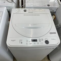 洗濯機　No.13350　シャープ　2021年製　5.5kg　ES-GE5E　【リサイクルショップどりーむ荒田店】