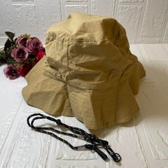 UVカット 帽子 つば広 紫外線カット 小顔効果 アウトドア コンパクト収納の画像
