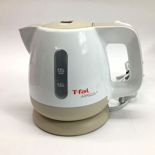 T-fal ティファール APRECIA＋ 電気ケトル 0.8L  BF805 湯沸かし器 キッチン用品 動作確認済み 24j菊NS