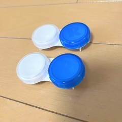 【新品未使用】　コンタクトケース 2個の画像