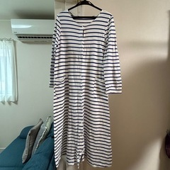 マタニティワンピースパジャマ2着