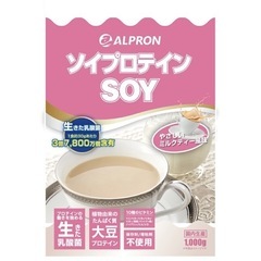 新品未開封　アルプロン　ソイプロテイン 1kg